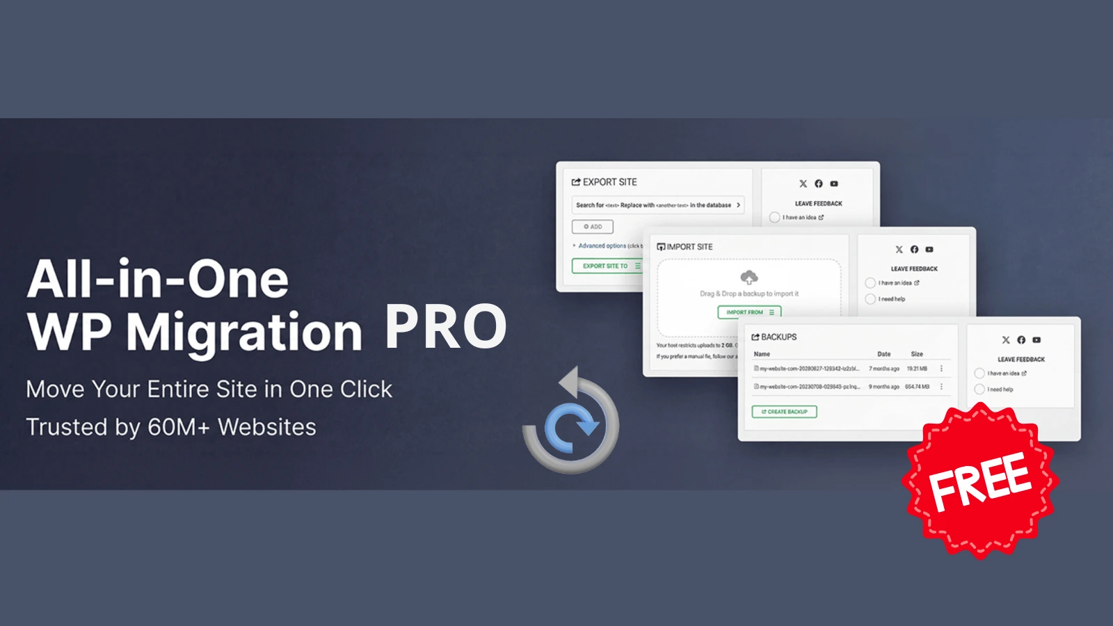 All-in-One WP Migration Unlimited Extension Free!